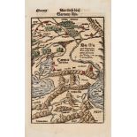 handcoloured engraved maps of the Middle East of which 3 are duplicates, slight creasing and