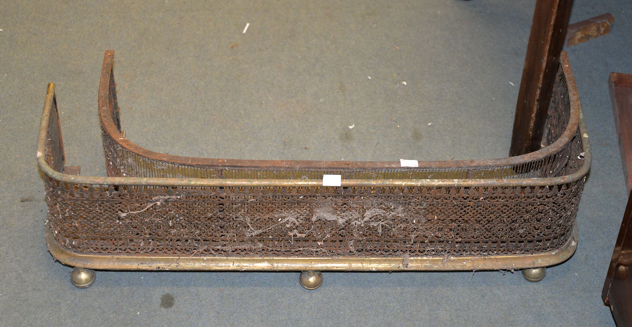 A wirework nursery fender and two further fenders (3) Provenance: Removed from an Oxfordshire - Image 2 of 2