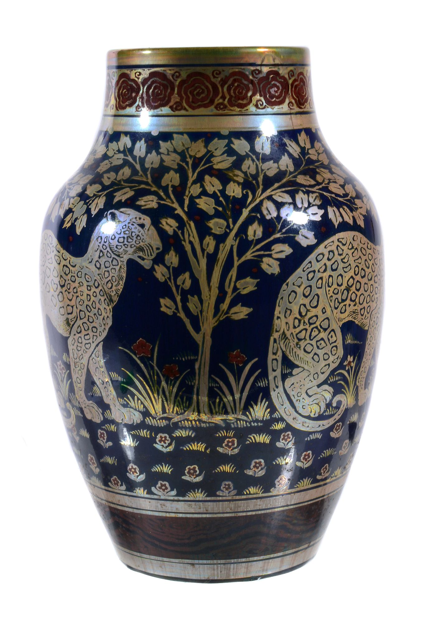 Richard Joyce for Pilkington’s Royal Lancastrian, an ovoid lustre vase Richard Joyce for - Image 2 of 3