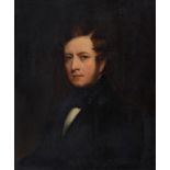 British School (19th century) - A portrait of Frazer Bradshaw Henshaw Esq. Oil on canvas 67 x