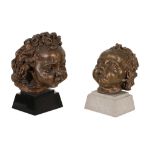 δ Sir Jacob Epstein (British 1880-1959) - Fifth and Sixth Portrait of Peggy Jean Bronze with a gold