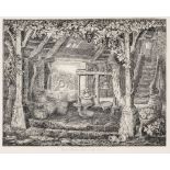 δ Robin Tanner (British 1904 - 1988) - The Cheese Room Etching Signed in pencil, inscribed and dated