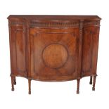 A mahogany side cabinet in George III style, early 20th century, after the manner of Robert Adam,