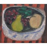 δ Archie Forest (20th century) Fruit Bowl Mixed media Signed, lower right 24 x 26cm (9 1/2 x 10 1/