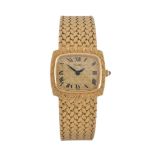 Piaget, ref. 9561 P5, an 18 carat gold bracelet wristwatch, no. 149681, manual wind movement, 18