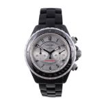 Chanel, J12 Superleggera, ref. H2039, a black ceramic bracelet wristwatch, no. I.G. 17544, circa