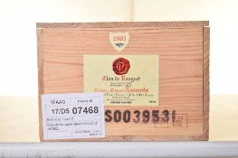 Clos de Vougeot Grand Cru 2005 Domaine Francois Lamarche 6 bts OWC