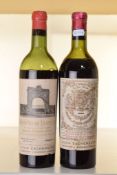 Chateau Leoville Las Cases 1952 L/S 1 bt Chateau Pichon Longueville Baron 1950 M/S 1 bt 2 bts