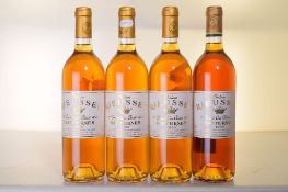 Chateau Rieussec 1989 Sauternes 3 bts Chateau Rieussec 1990 Sauternes 1 bt Above 4 bts