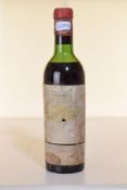 Chateau Margaux 1959 1 hf bt damaged label M/S