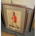 English School (late 19th century) Set of four hunting watercolours Each 30 x 18cm (4)