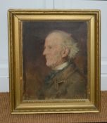 Reginald Grenville Eves (British 1876 - 1941) Portrait of a gentleman Oil on canvas Signed, lower