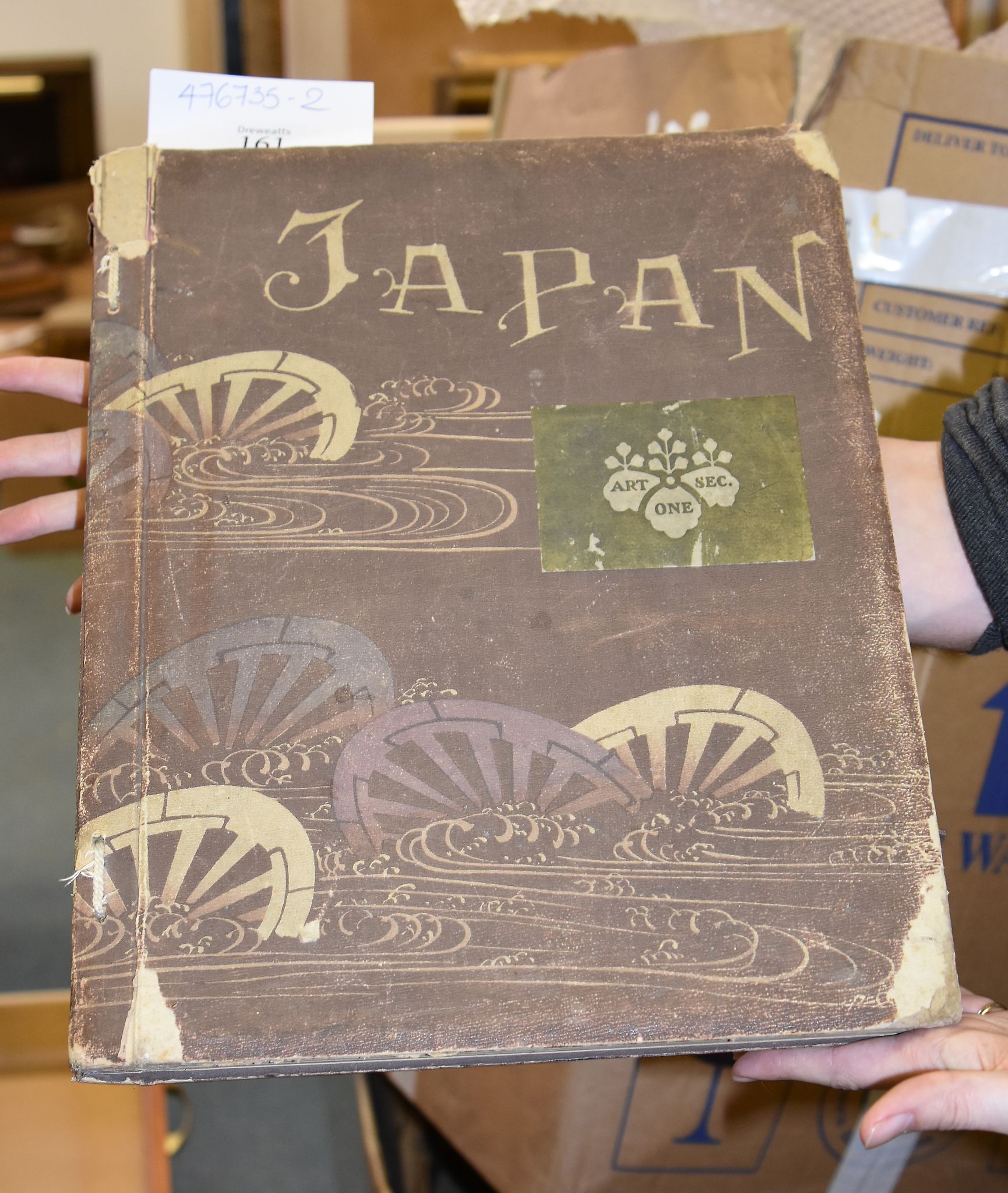 Brinkley, Capt. F.; The Art of Japan, Vols 1 & 2., 1901, published by J. B. Millet Company, Boston