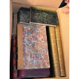 BINDINGS; Quantity of Continental leather bound books v.s. (qty)