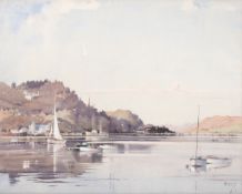 δ Watercolour Signed, lower right; signed and titled, verso 48 x 61cm (18 7/8 x 24in.) Exhibited: