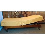 Late 19h Century Mahogany Adjustable Day Bed
