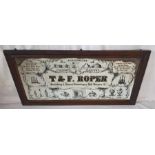 Reproduction T&F Roper Pub Mirror