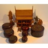 Various Vintage Thai Objects