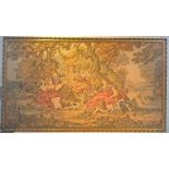 Resent Tapestry Depicting a 18th Century Country Scene