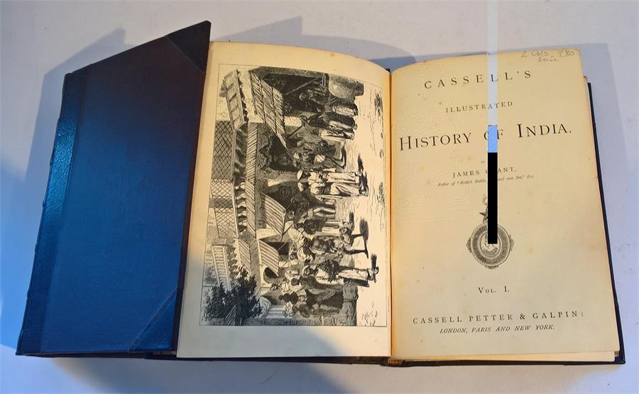 Cassell's Illustrated History of India Volume 1 and 2 - Image 2 of 3