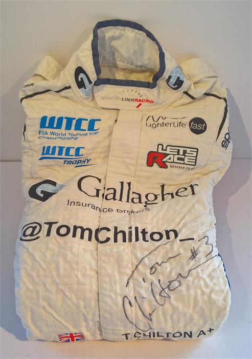 Tom Chilton Racing Suit, Signed, FIA World Touring Car Championship