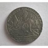 British 18th C Tokens, George Chapman George, Silver Halfpenny 1794