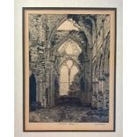 McMURTRY, J, Tintern Abbey, Pen & Ink, Early 20th Century