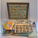 A Large Collection of Cigarette Cards, Albums and Reference Books