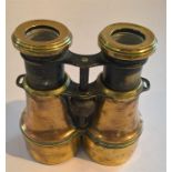 19th / 20th Century Brass Naval Binoculars