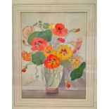 SCUTTERWOOD, E., Watercolor, Flowers, Signed