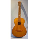 Russian Guitar, Seven String, Makers Label in Body