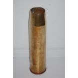 Large Calibre Brass Artillery Shell Case