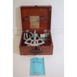 Carl Zeiss of Jena Drum Trommel Sextant, Model No 881137, In Original Fitted Box, Unused Condition