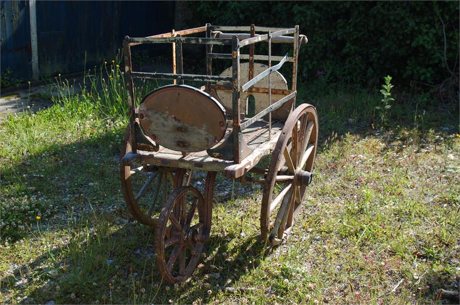 Norman Wisdom, A Victorian / Edwardian Milk Wagon, As Used in 'The Early Bird', 1965 - Image 4 of 10