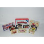 A Small Collection of Vintage Corgi, Vanguards, etc All Model Fire Engines