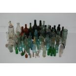 A Large Quantity Early Green and Brown Bottles, 90 Plus