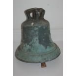 An Admiralty Style Bronze Bell By J. Warner & Sons, London, 19th C.