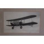 An Early 20th C. Photograph of a Gloster AS.31 Survey G-AADO Aircraft 1929
