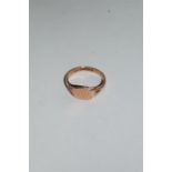 9 Carat Rose Gold Ring