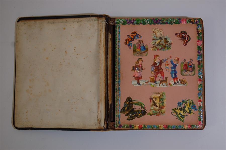 A Rare Victorian Leather Bound Book Containing Victorian Ephemera and Red Wax Seals - Bild 8 aus 29