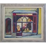 FRED YATES Larger Antique Shop 38 x 46 cm Oil on Board