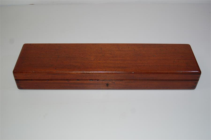 19th C. Mahogany Shotgun Case - Image 2 of 9