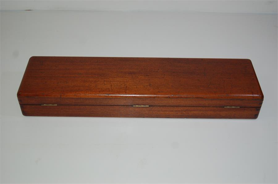 19th C. Mahogany Shotgun Case - Image 7 of 9