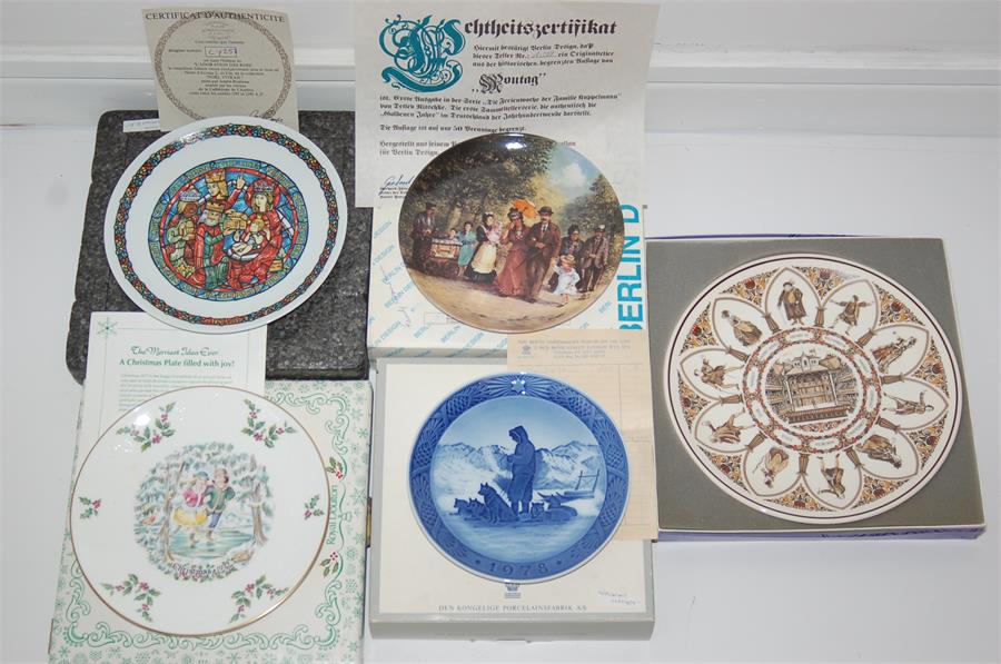 Eight Limited Edition Wall Plates