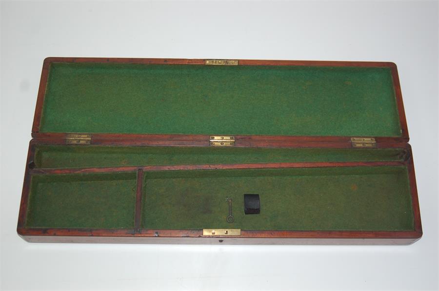 19th C. Mahogany Shotgun Case - Image 3 of 9