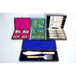 Four Boxed Sets Table Ware