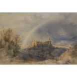 HENRY GASTINEAU O.W.S (1791 - 1876) A View of Tintern Abbey, Watercolour, 19 cm x 26 cm