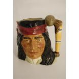 Royal Doulton The Wild West Collection Character Jug, D 6733, Geronimo
