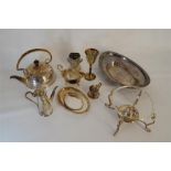 Collection of Silver Plate Items