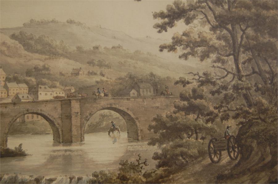 MARY MITFORD fl. Late 18th Century, Tavistock, Watercolour, 28 cm x 36 cm, Signed, dated 1774 - Image 3 of 5